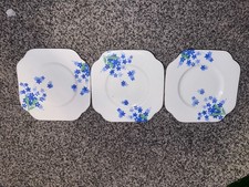 Trio of vintage Colclough fine