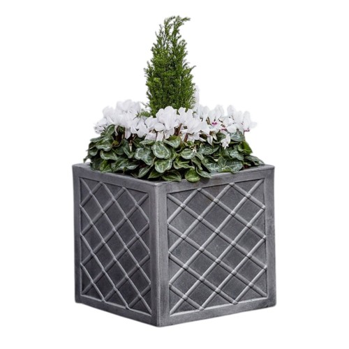 Small square lazio planter - small,