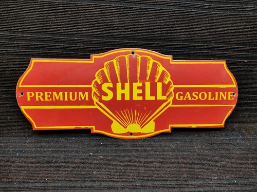 Porcelain shell gasoline metal - porcelain,