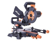  Evolution R210SMS+ Pro Multi-Material Sliding Mitre Saw 210mm 1500W 240V EVLR21