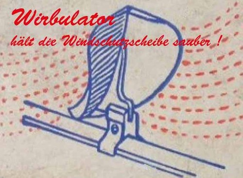 Clear front turbulator with - clear,