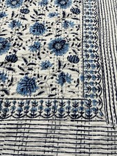 Indian Kantha Quilt Bedspread