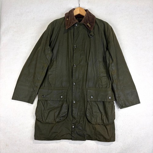 Barbour border wax jacket mens - border,