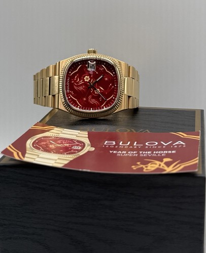 Bulova super seville year - bulova,