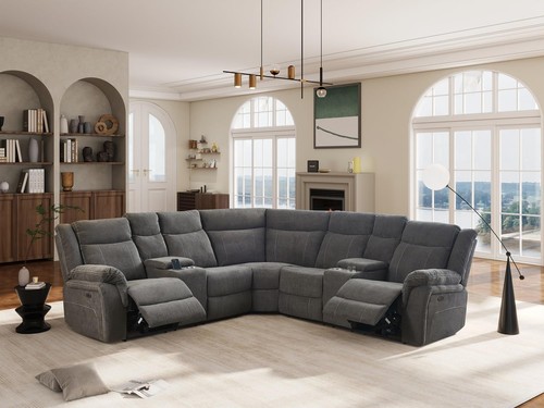 Fabric power reclining - fabric,