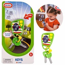 Little Tikes keyring Realistic Electronic Sounds Toy Car Keys Childrens 