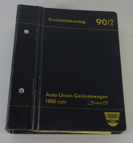 Parts catalogue dkw munga - parts,