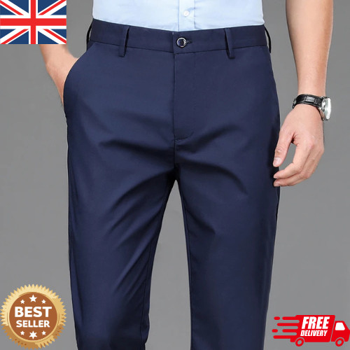 Men stretch dress pants - stretch,