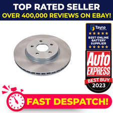 2x Brake Discs Pair Vented