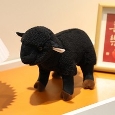 Plush Sheep Toy Collection Soft Short Pile Gift For Kids And Collectors