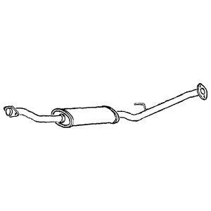 Klarius centre exhaust pipe - exhaust,