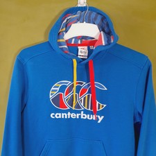 Canterbury Blue Hoodie Size S