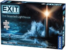 Thames & Kosmos EXIT: The Deserted Lighthouse - Escape Room Game with 4 Jigsaw