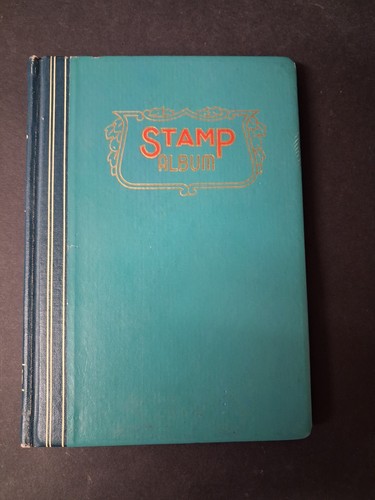 Empty stamp album