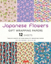 Japanese Flowers Gift Wrapping