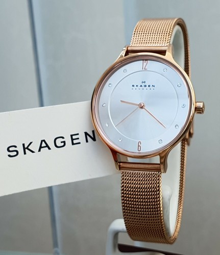 Skagen ladies slim mesh strap - skagen,