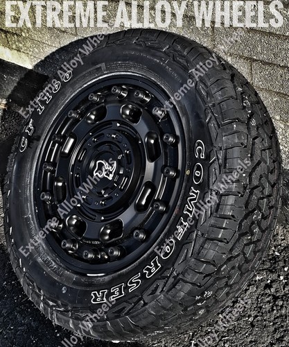 Black atlas alloy wheels - 17",