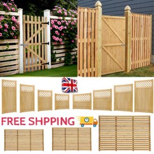 Garden Wooden Gate Pedestrian