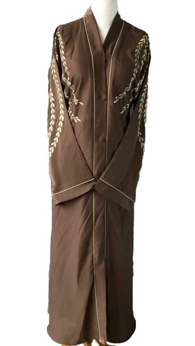 Abaya modest maxi dress front - modest,
