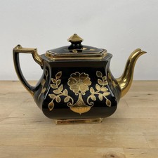 Antique Black & Gold Gilt