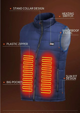 Men USB Electric Heated Vest