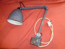 2 Arm MEMLITE Industrial Machinist Engineers Work  Articulated Anglepoise Lamp