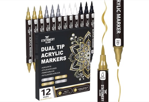 Acrylic paint pens pcs - 12,