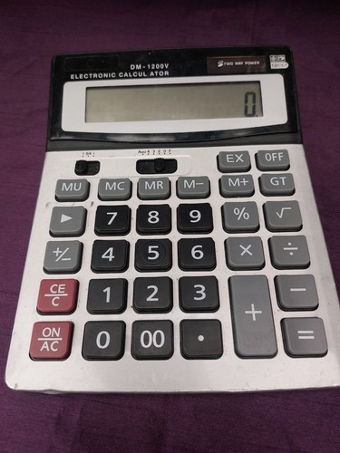 Large desktop calculator - desktop,