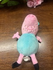 Daddy Peppa Pig - Bag Clip Soft Plush Toys Keyring Backpack Purse - Approx  5.5