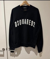 Men's Squared2 Black Jumper