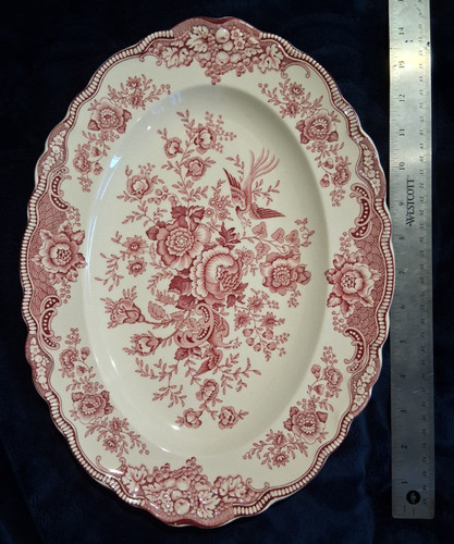 Vtg crown ducal - vtg, pink