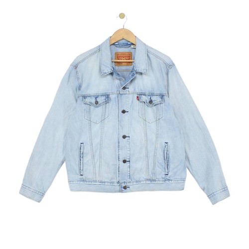 Levis denim jacket mens size - mens, l