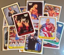 WWF WWE Merlin 1991 White Boarder Wrestling Trading Cards ENGLISH VERSION