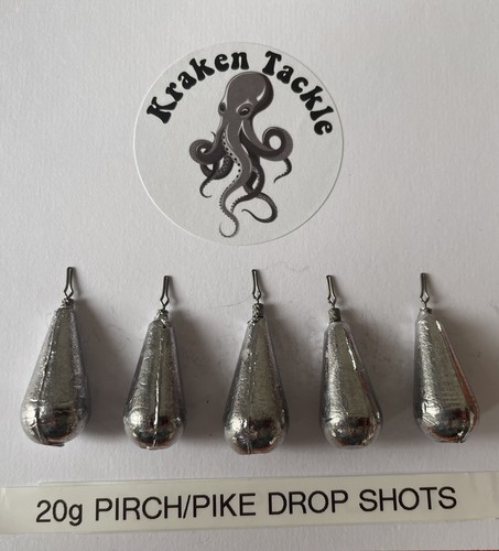 Pear lead drop shots 20g - lead,