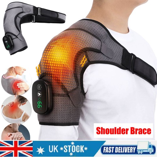 Heated shoulder brace massage - shoulder,