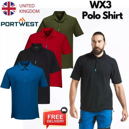 Portwest wx3 polo shirt - wx3,
