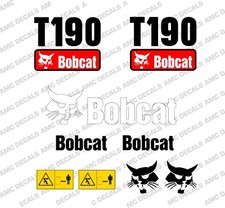 BOBCAT T190 SKID STEER DECAL STICKER SET