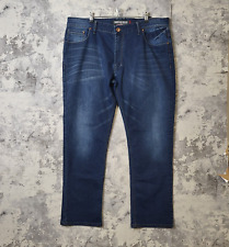 Mish Mash Stetch Jeans Blue Denim Mens  42R W42 L31 Blue Straight Mid A