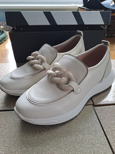 Moda pelle cream casual - moda,