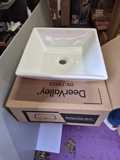 White ceramic square - ceramic,
