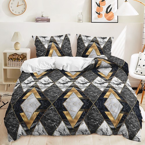 Marble floral striped black - marble,