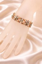 Vintage JEWELCRAFT Peach &