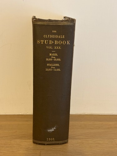 Clydesdale stud book vol - clydesdale,