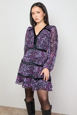Oasis Floral Fit & Flare Dress