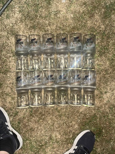 12x carling pint glasses 2019 - carling,