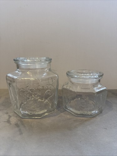 Pair vintage france glass - pair,