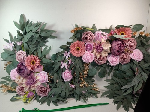 Pcs wedding arch flowers set - pcs,