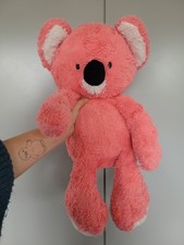 Clintons Soft Toy Plush Koala Bear 20" tall cuddly pink