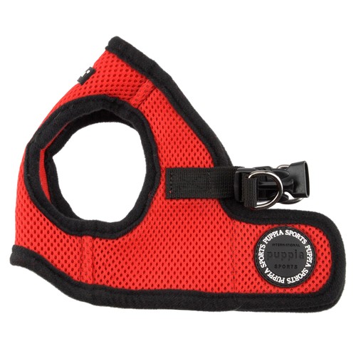 Puppia soft vest harness red - harness,