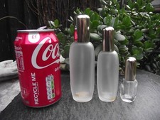 3 Empty Clinique Aromatics Elixir Perfume Scent Bottles